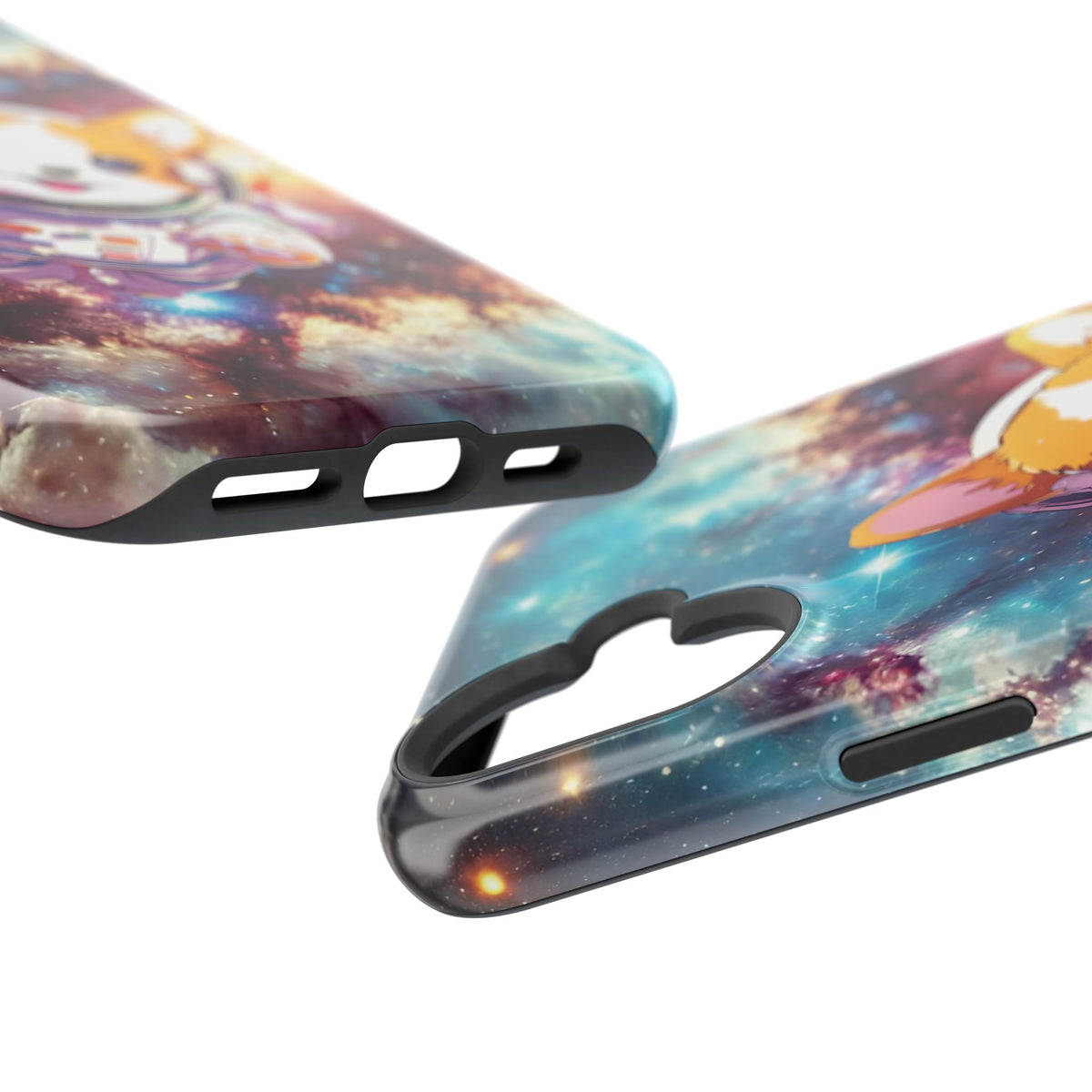 Space Corgi to the Rescue Impact-Resistant Case