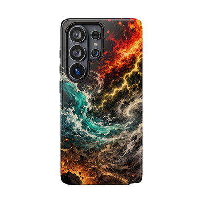 Elemental Cosmic Storm Tough Phone Case — Protective Case