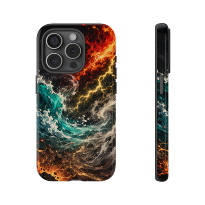 Elemental Cosmic Storm Tough Phone Case — Protective Case