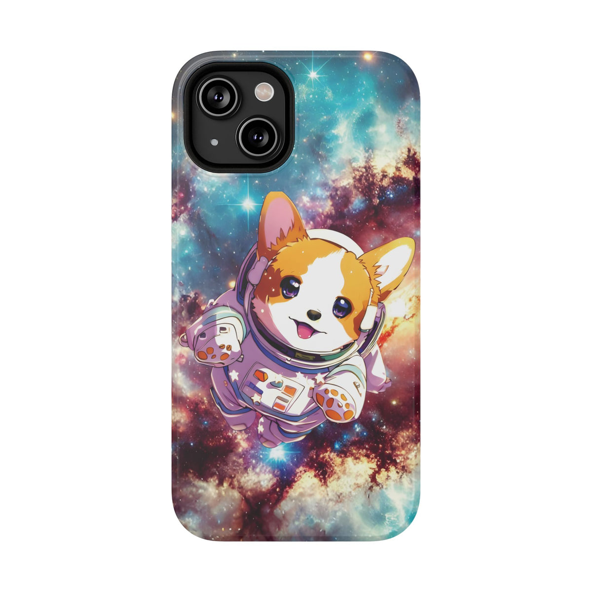 Space Corgi to the Rescue Impact-Resistant Case