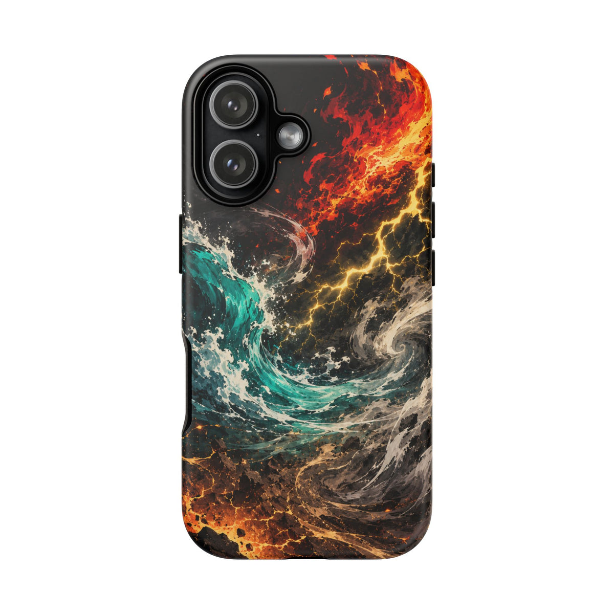 Elemental Cosmic Storm Tough Phone Case — Protective Case