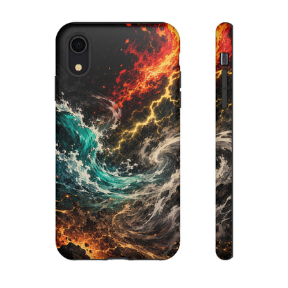 Elemental Cosmic Storm Tough Phone Case — Protective Case