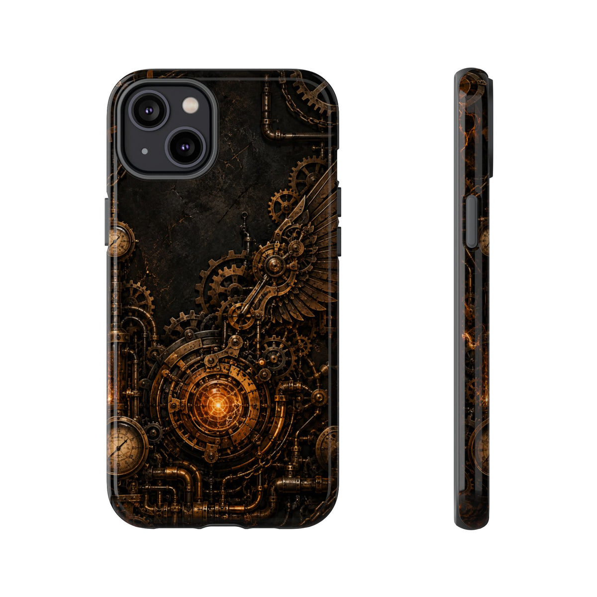 Steampunk Gear Wing Phone Case