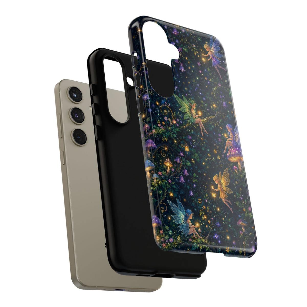 Fairy Night Tough Phone Case — Sparkling Fantasy Galaxy Protection