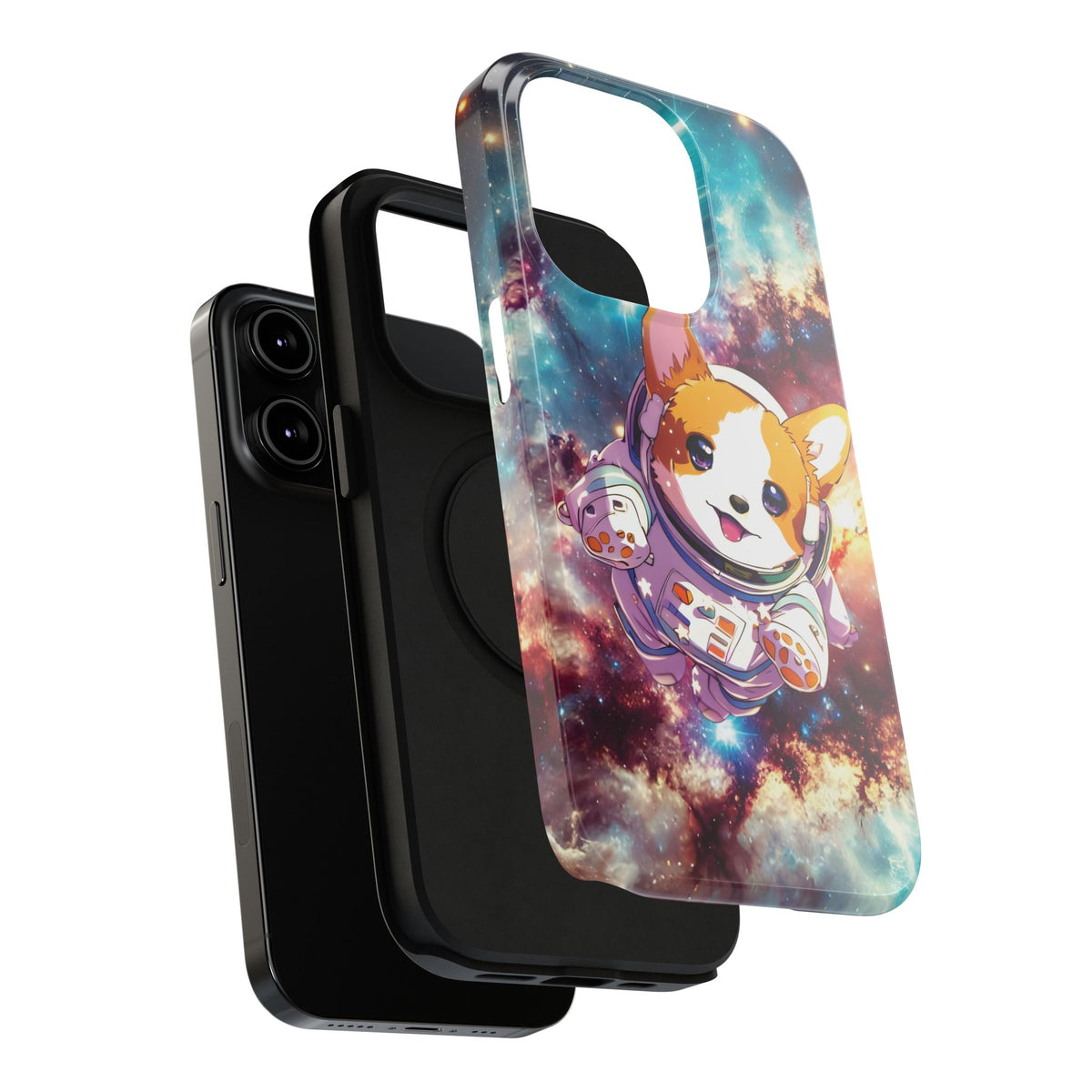 Space Corgi to the Rescue Impact-Resistant Case