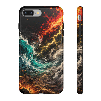 Elemental Cosmic Storm Tough Phone Case — Protective Case