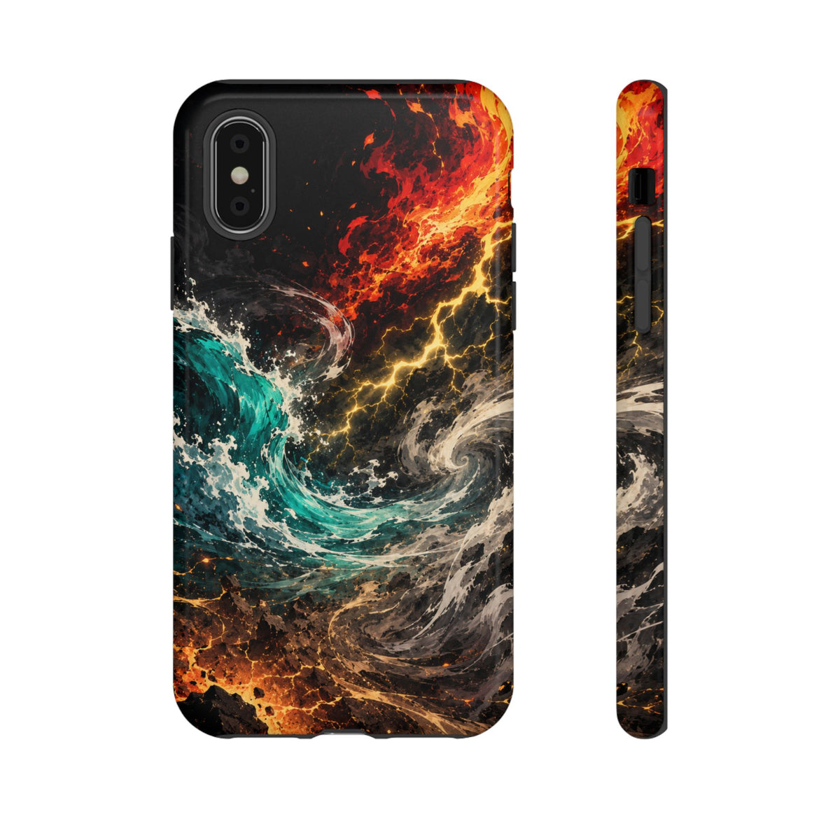 Elemental Cosmic Storm Tough Phone Case — Protective Case