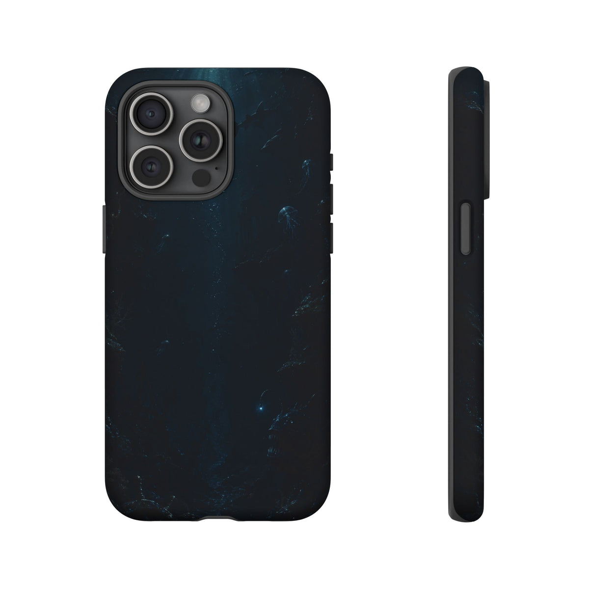 Dark Sea Trench Tough Phone Case — Protective Stylish iPhone Cover