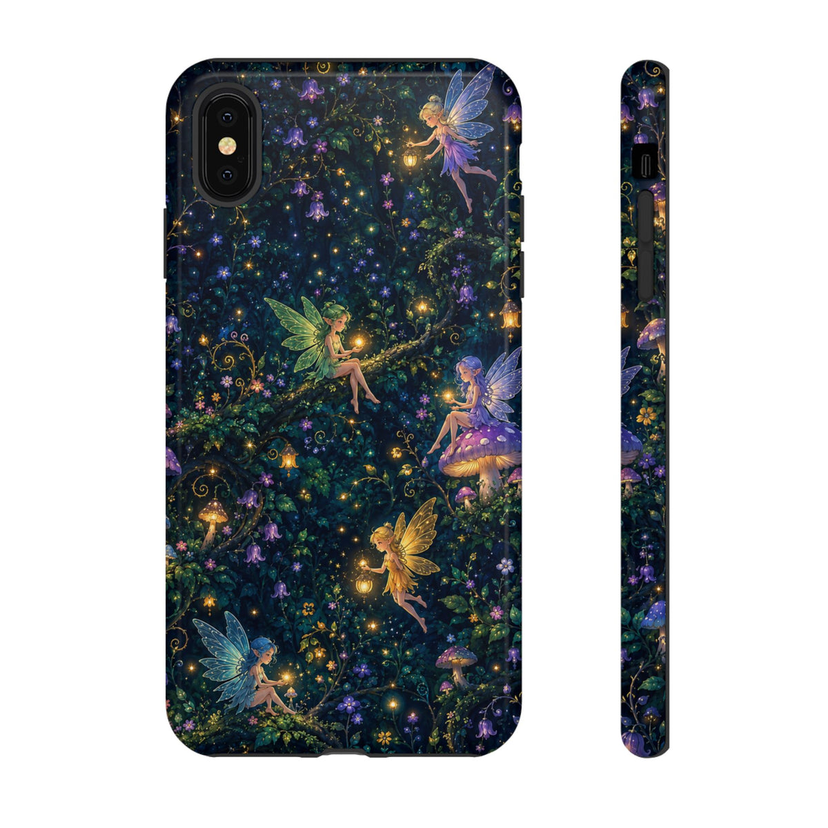Fairy Night Tough Phone Case — Sparkling Fantasy Galaxy Protection