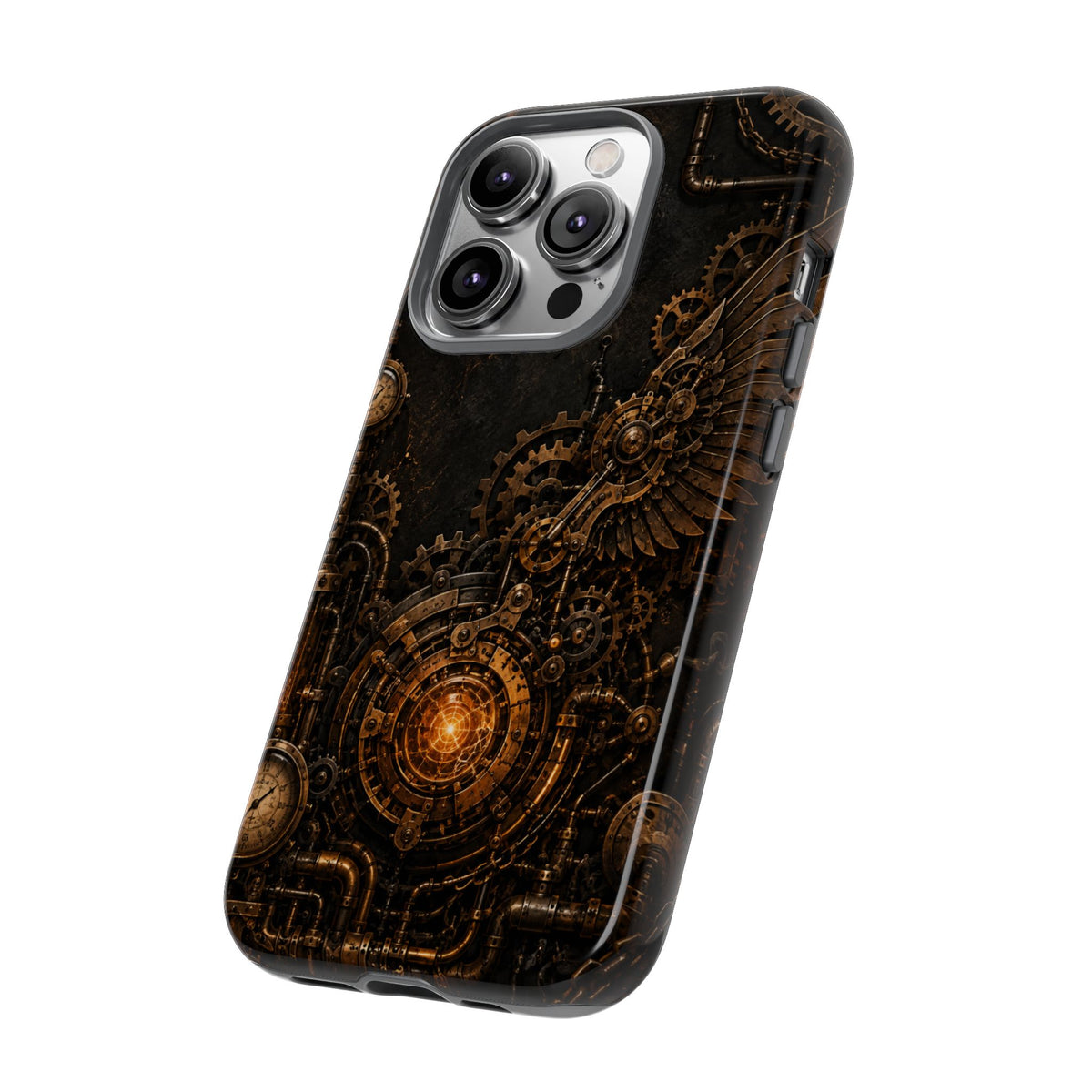 Steampunk Gear Wing Phone Case