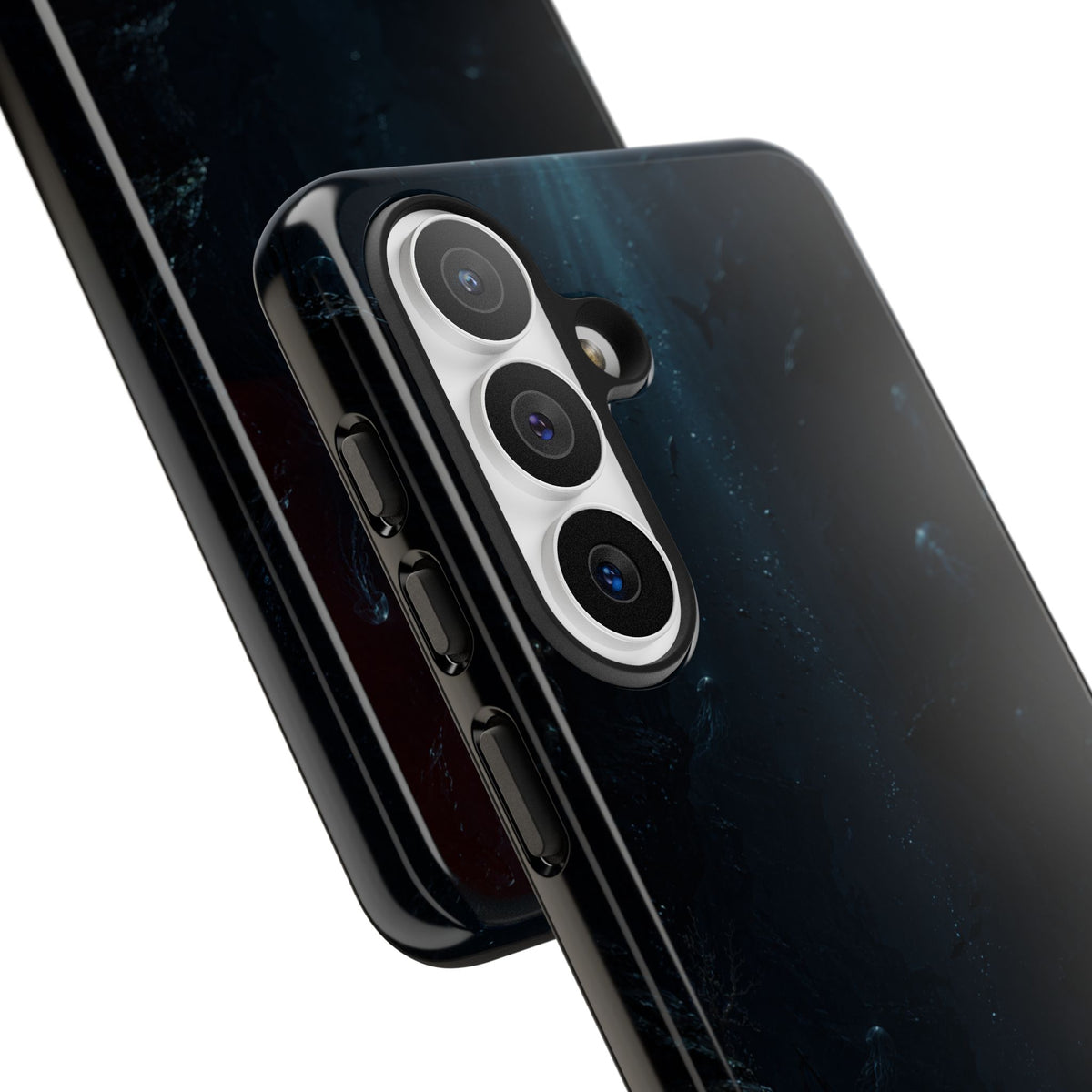 Dark Sea Trench Tough Phone Case — Protective Stylish iPhone Cover