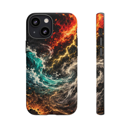 Elemental Cosmic Storm Tough Phone Case — Protective Case