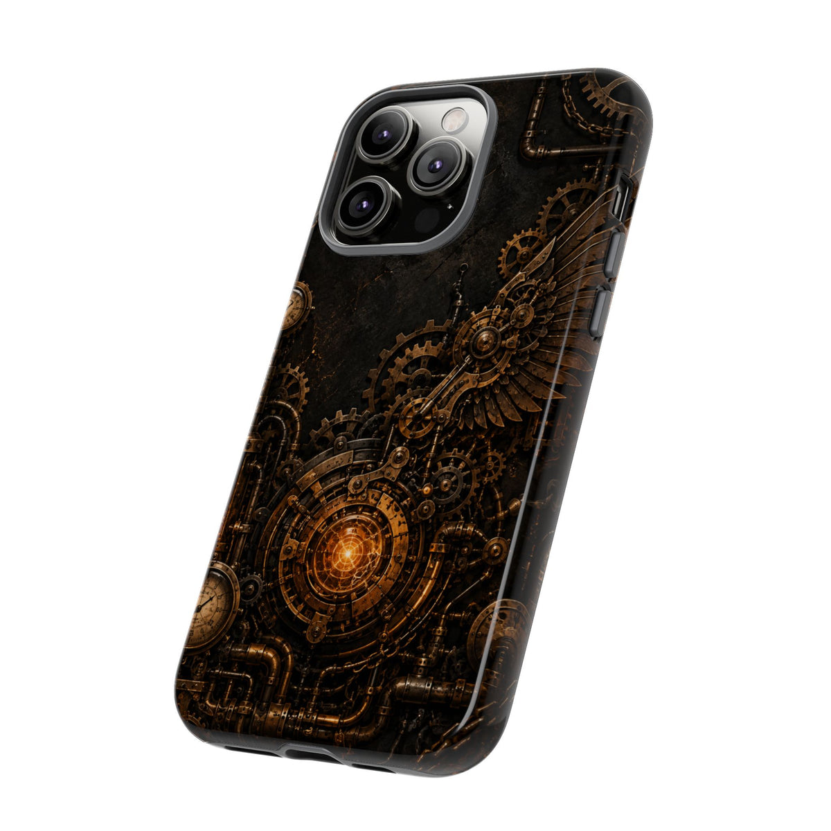 Steampunk Gear Wing Phone Case