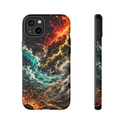 Elemental Cosmic Storm Tough Phone Case — Protective Case