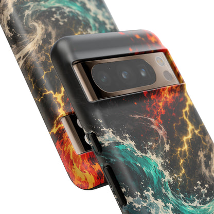 Elemental Cosmic Storm Tough Phone Case — Protective Case
