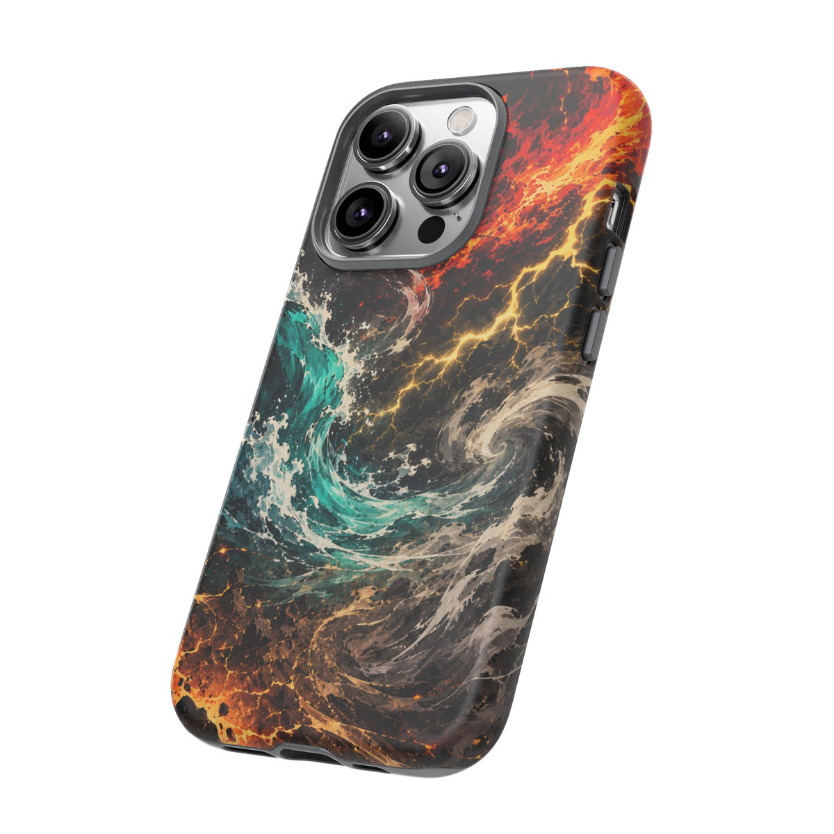 Elemental Cosmic Storm Tough Phone Case — Protective Case