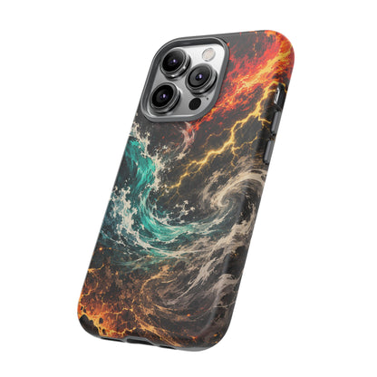 Elemental Cosmic Storm Tough Phone Case — Protective Case
