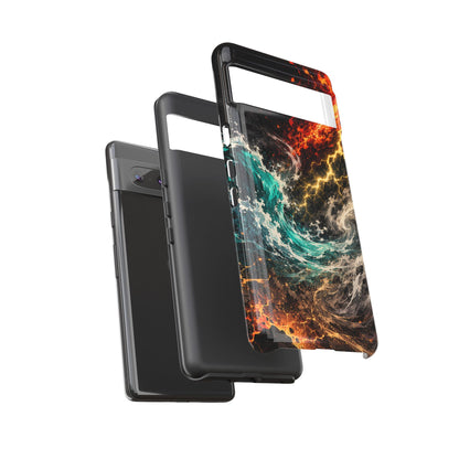 Elemental Cosmic Storm Tough Phone Case — Protective Case