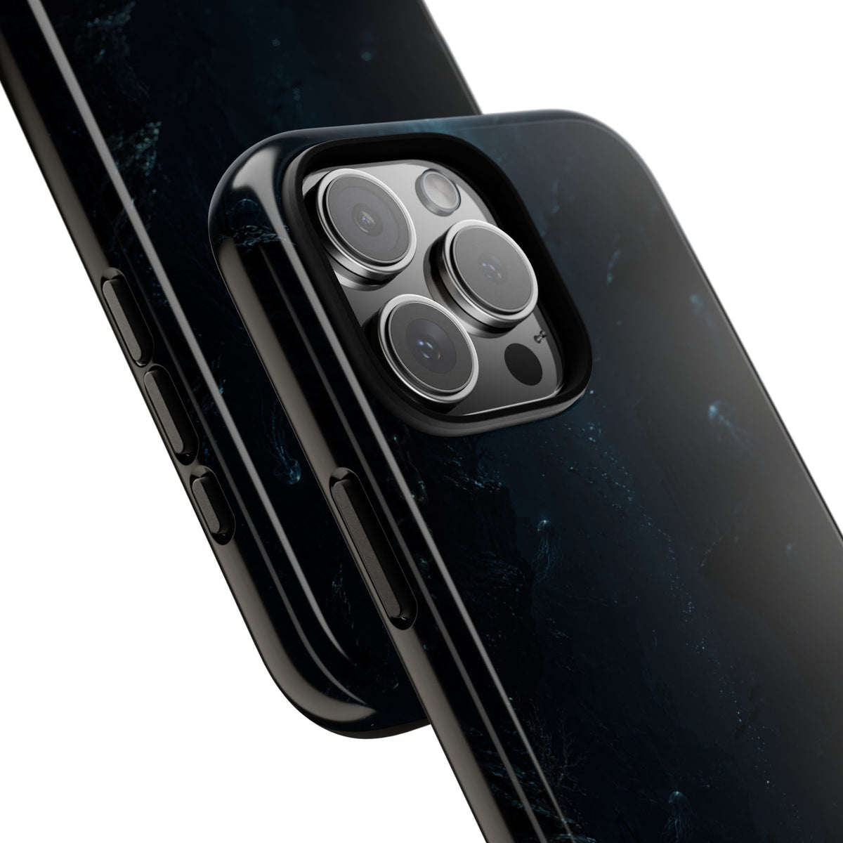 Dark Sea Trench Tough Phone Case — Protective Stylish iPhone Cover