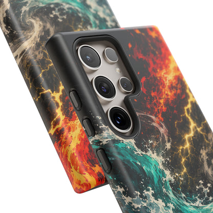 Elemental Cosmic Storm Tough Phone Case — Protective Case