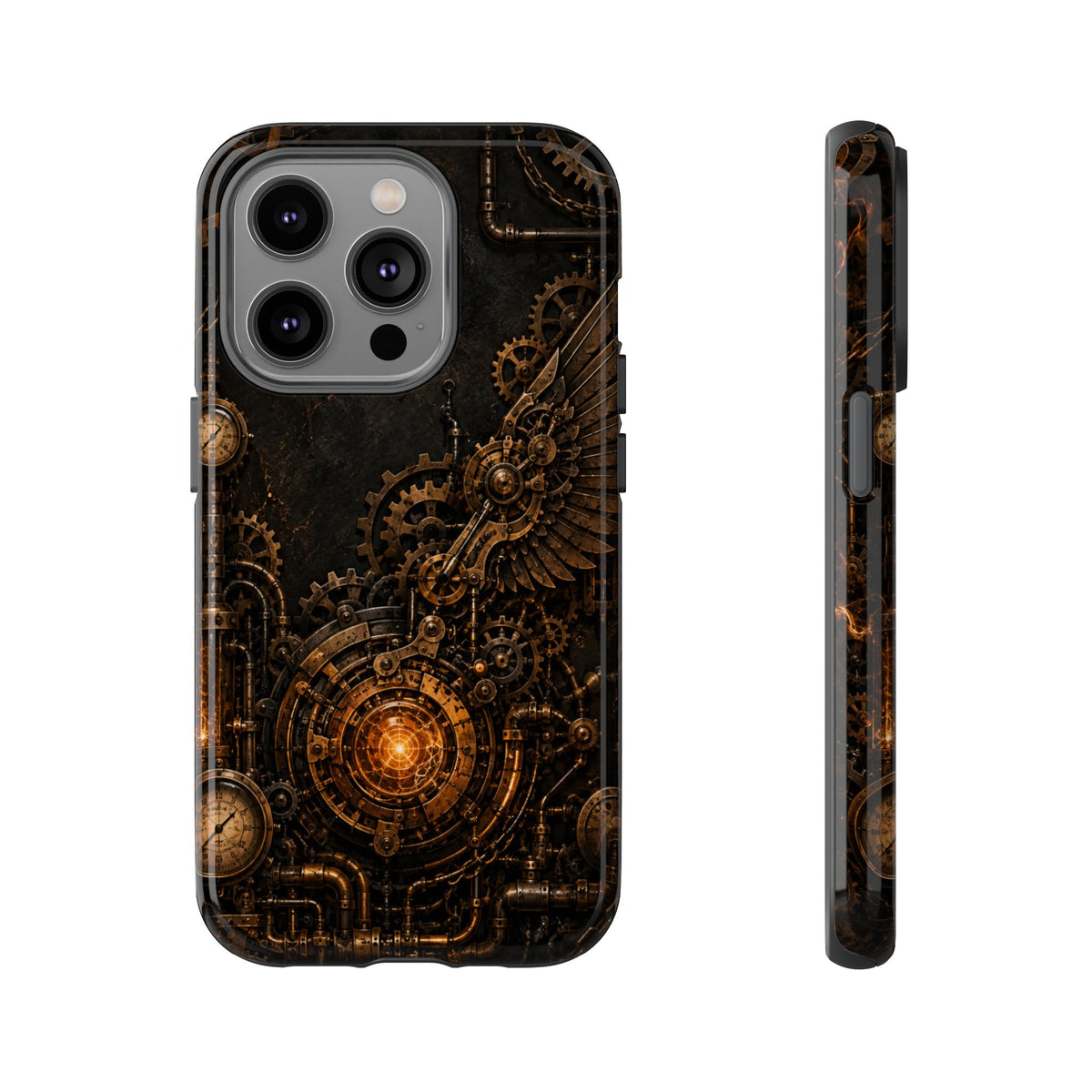 Steampunk Gear Wing Phone Case