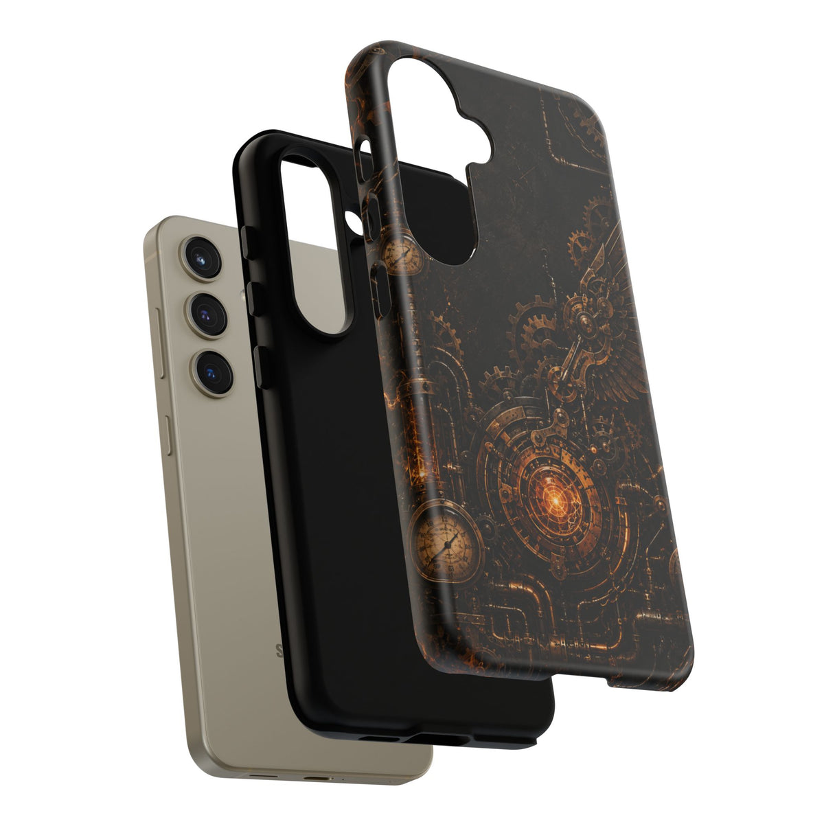 Steampunk Gear Wing Phone Case