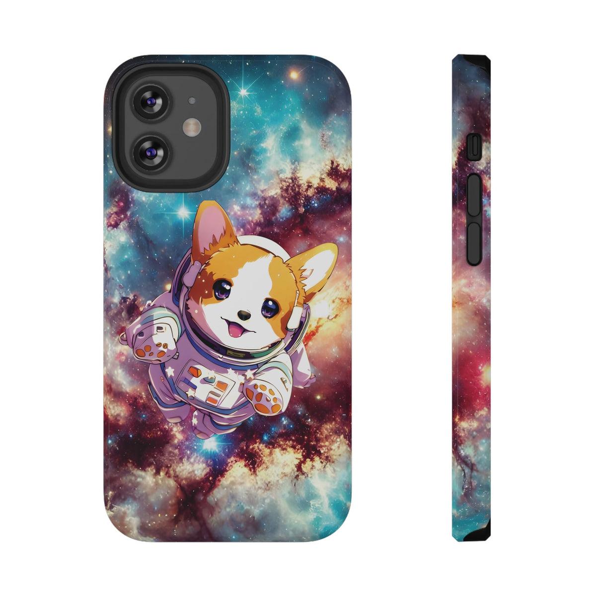 Space Corgi to the Rescue Impact-Resistant Case
