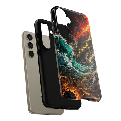 Elemental Cosmic Storm Tough Phone Case — Protective Case