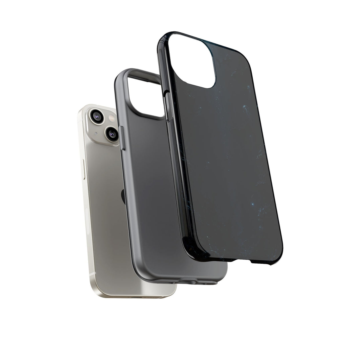 Dark Sea Trench Tough Phone Case — Protective Stylish iPhone Cover