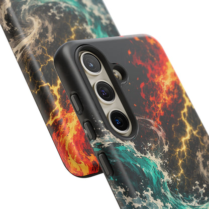 Elemental Cosmic Storm Tough Phone Case — Protective Case