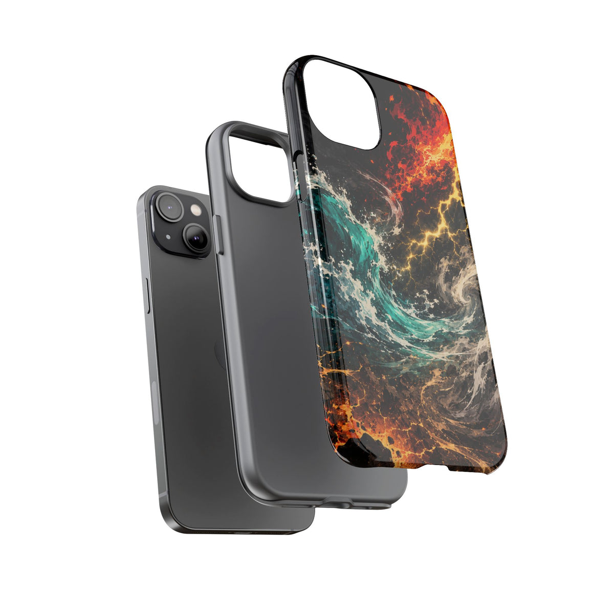 Elemental Cosmic Storm Tough Phone Case — Protective Case