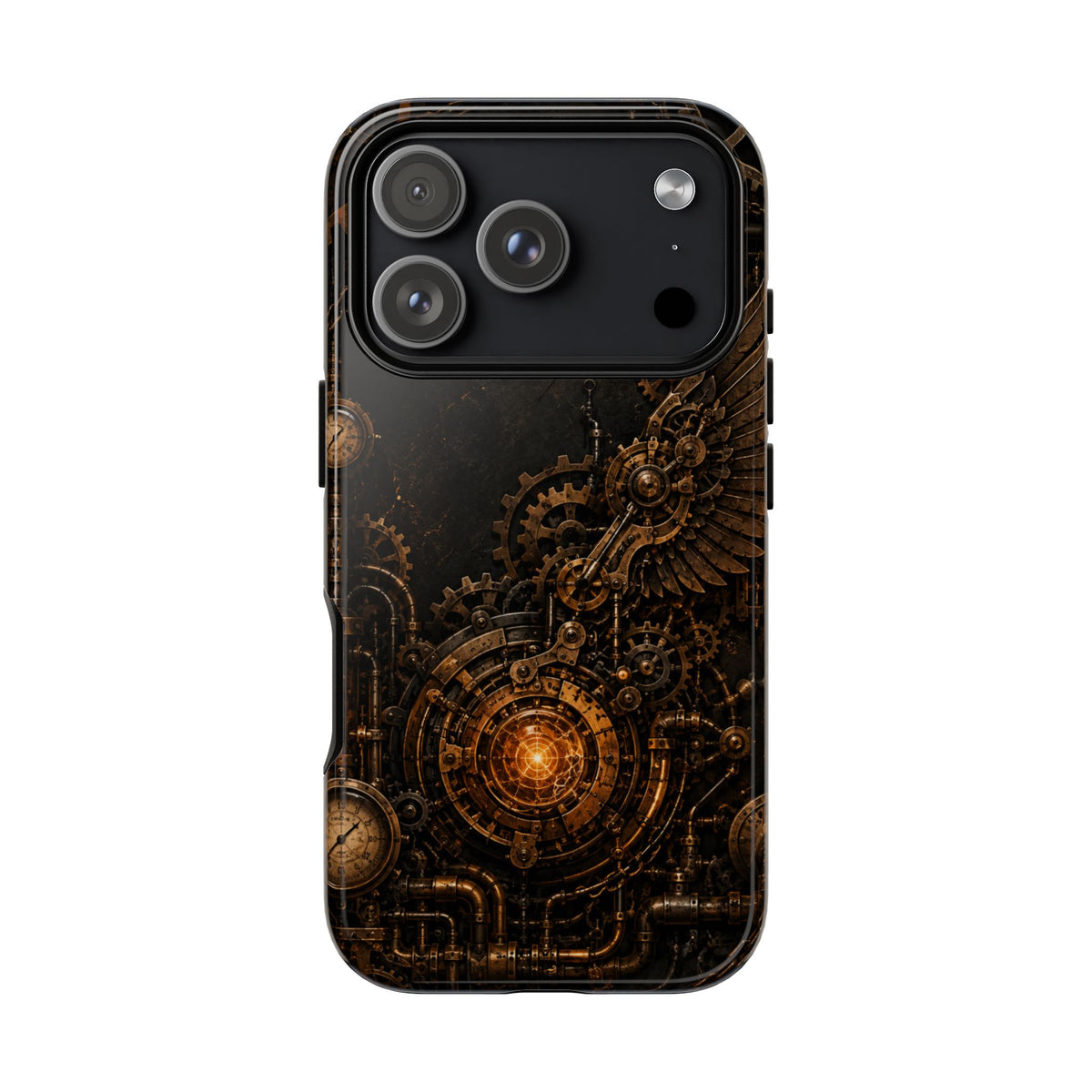 Steampunk Gear Wing Phone Case