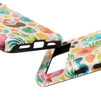 Tropical Cocktail Phone Case — Summer Beach Pattern iPhone Case