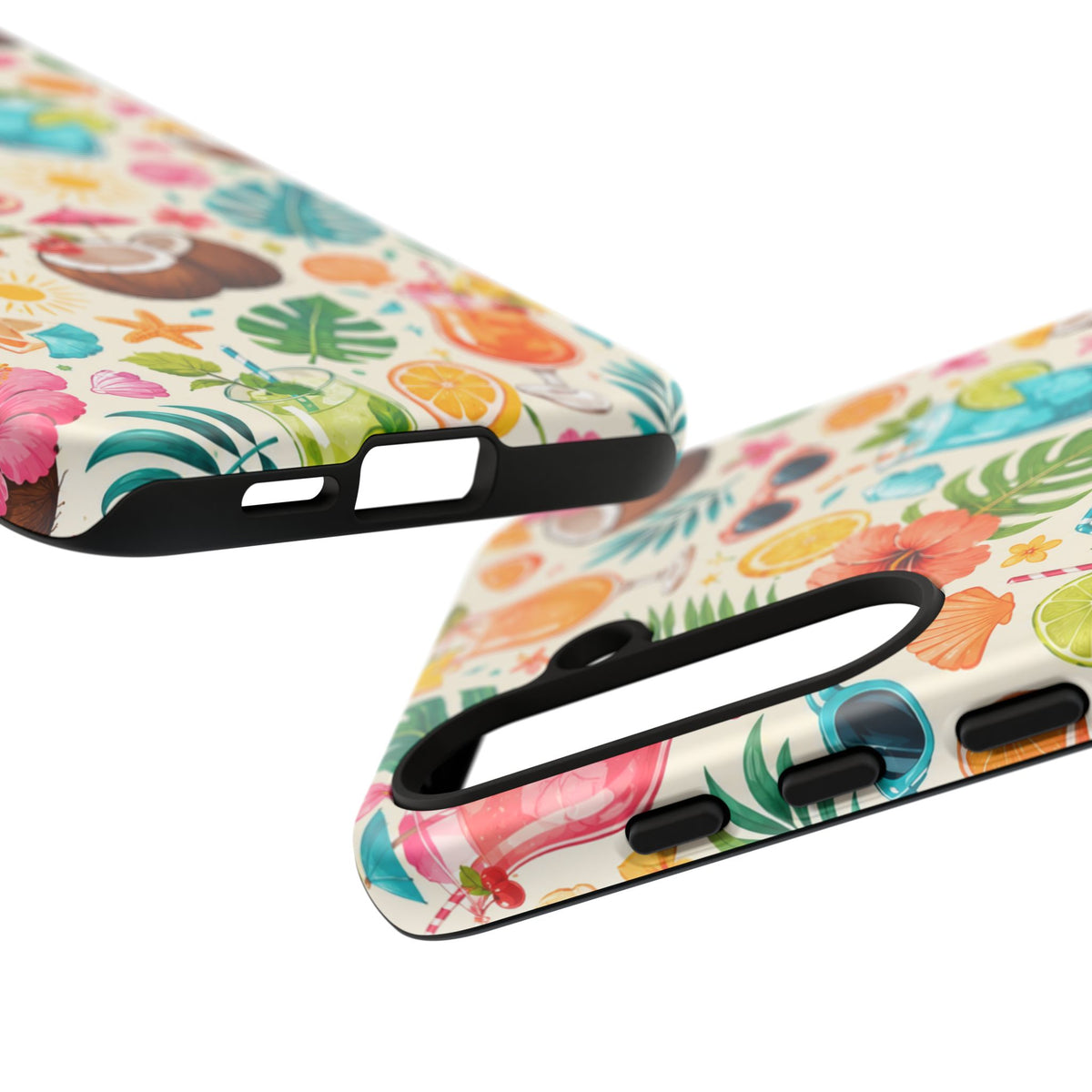 Tropical Cocktail Phone Case — Summer Beach Pattern iPhone Case
