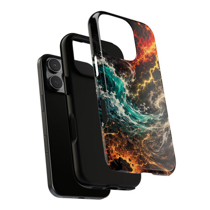 Elemental Cosmic Storm Tough Phone Case — Protective Case