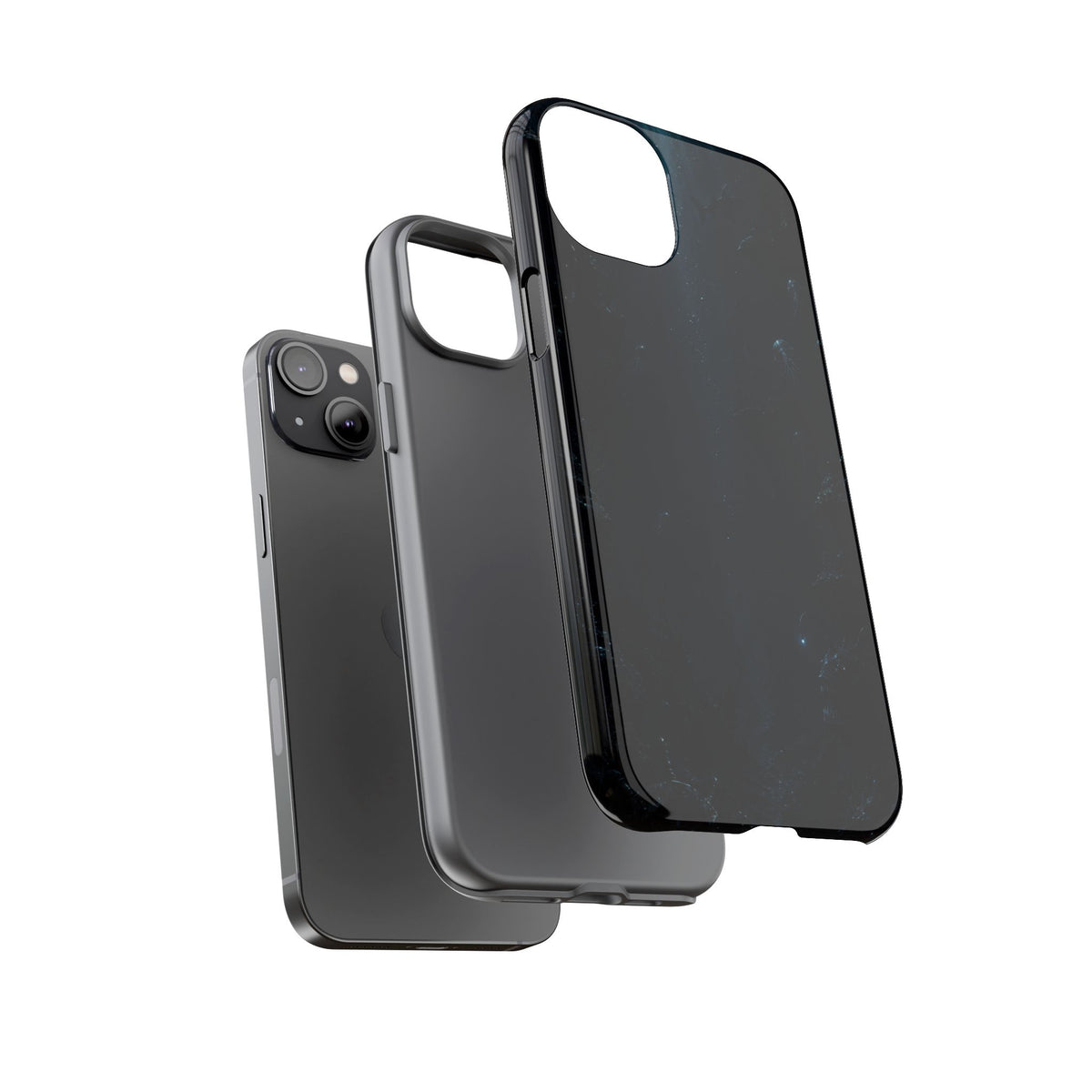 Dark Sea Trench Tough Phone Case — Protective Stylish iPhone Cover