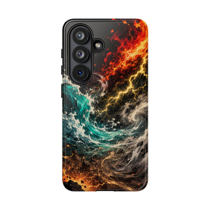 Elemental Cosmic Storm Tough Phone Case — Protective Case
