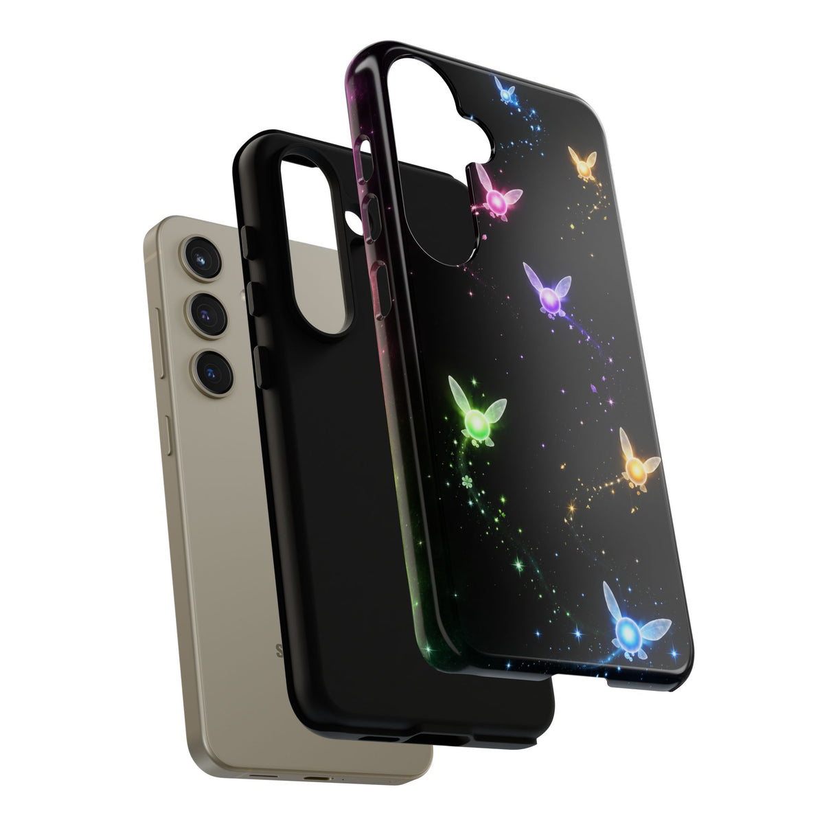Tough Case — Glowing Fairy Butterflies Phone Case