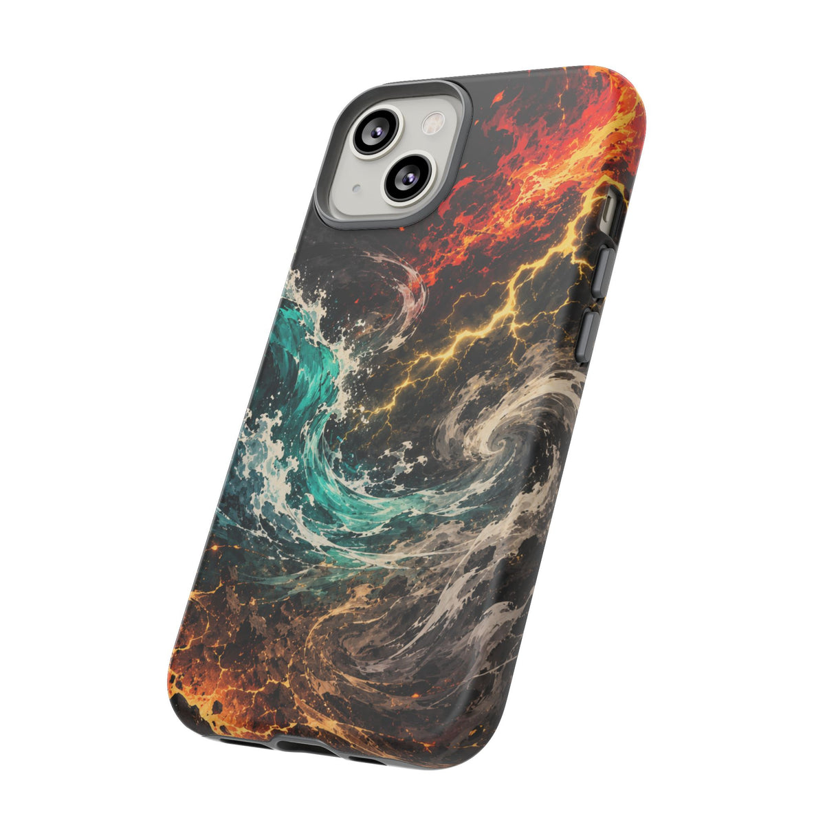 Elemental Cosmic Storm Tough Phone Case — Protective Case