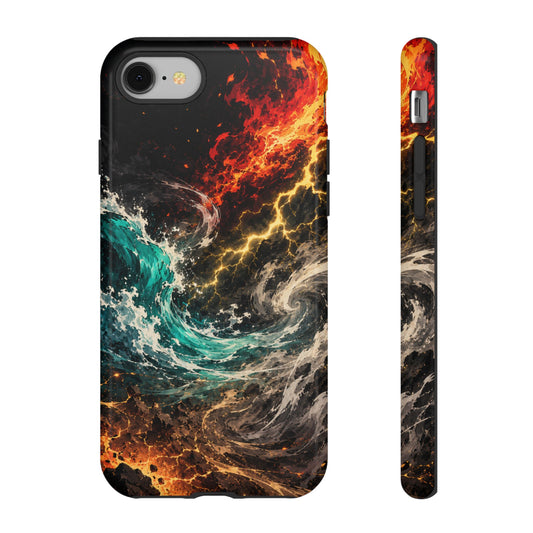 Elemental Cosmic Storm Tough Phone Case — Protective Case