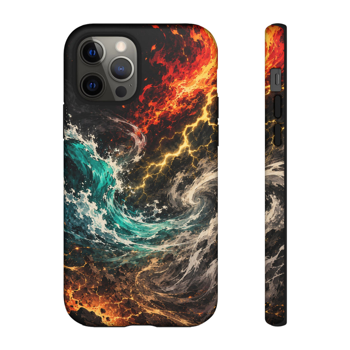 Elemental Cosmic Storm Tough Phone Case — Protective Case