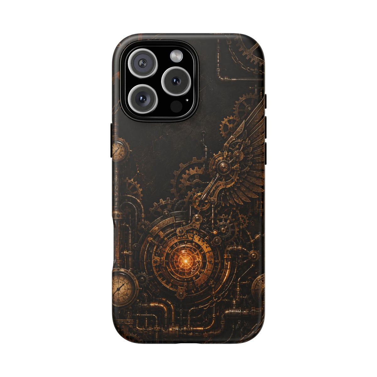 Steampunk Gear Wing Phone Case