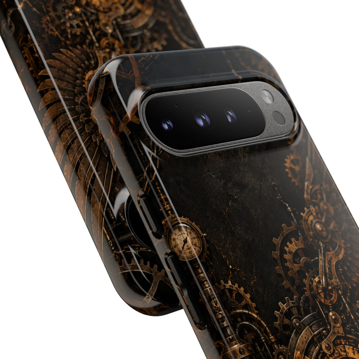 Steampunk Gear Wing Phone Case
