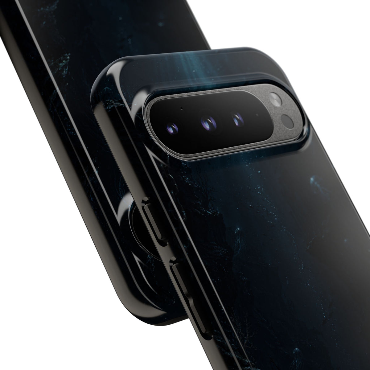 Dark Sea Trench Tough Phone Case — Protective Stylish iPhone Cover
