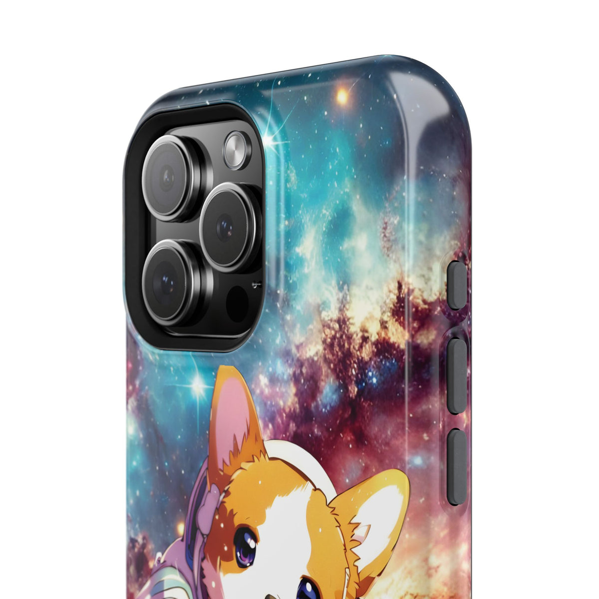 Space Corgi to the Rescue Impact-Resistant Case