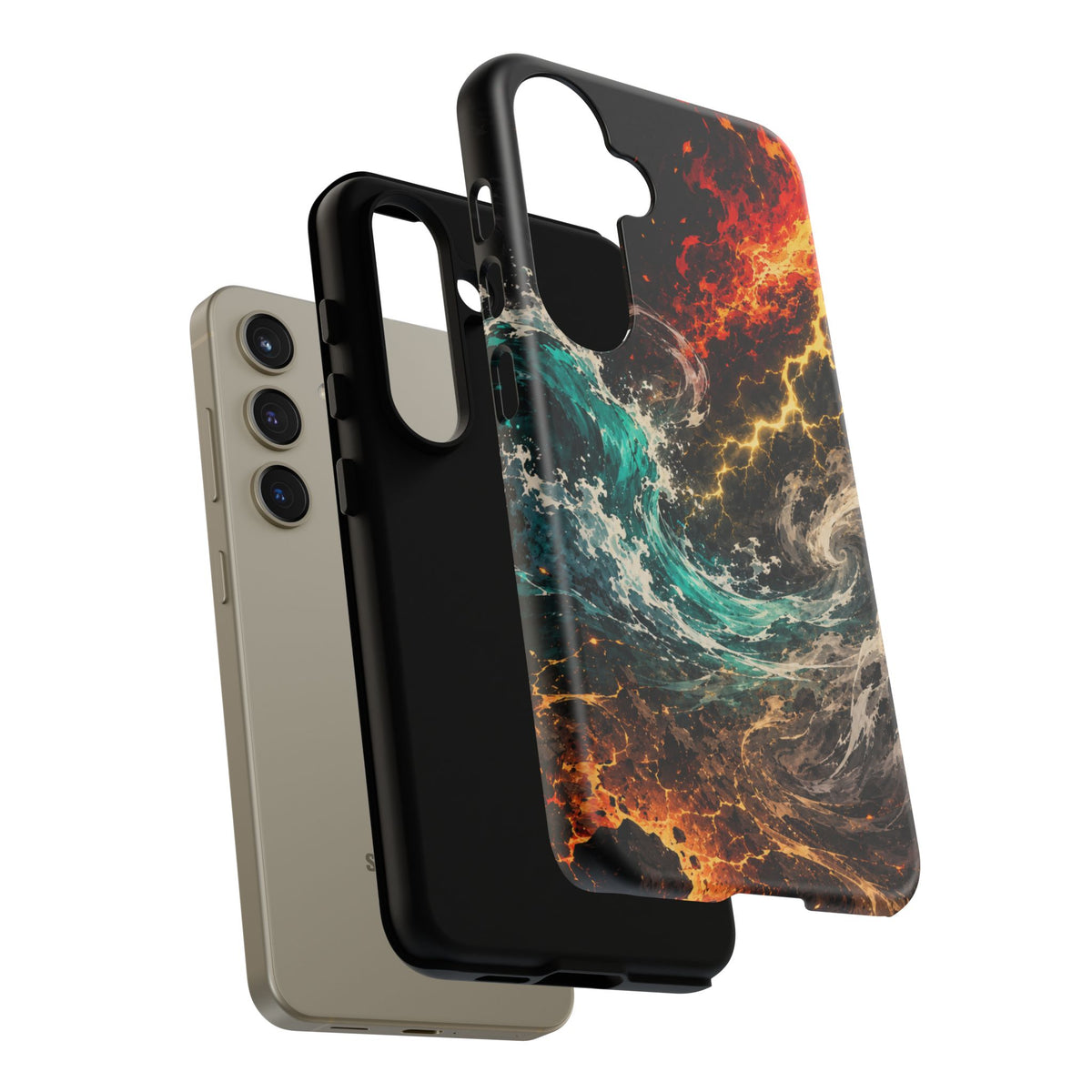Elemental Cosmic Storm Tough Phone Case — Protective Case