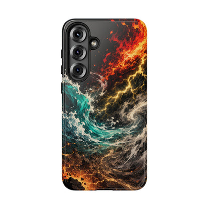 Elemental Cosmic Storm Tough Phone Case — Protective Case