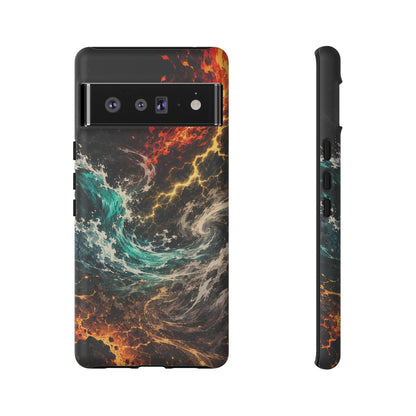 Elemental Cosmic Storm Tough Phone Case — Protective Case