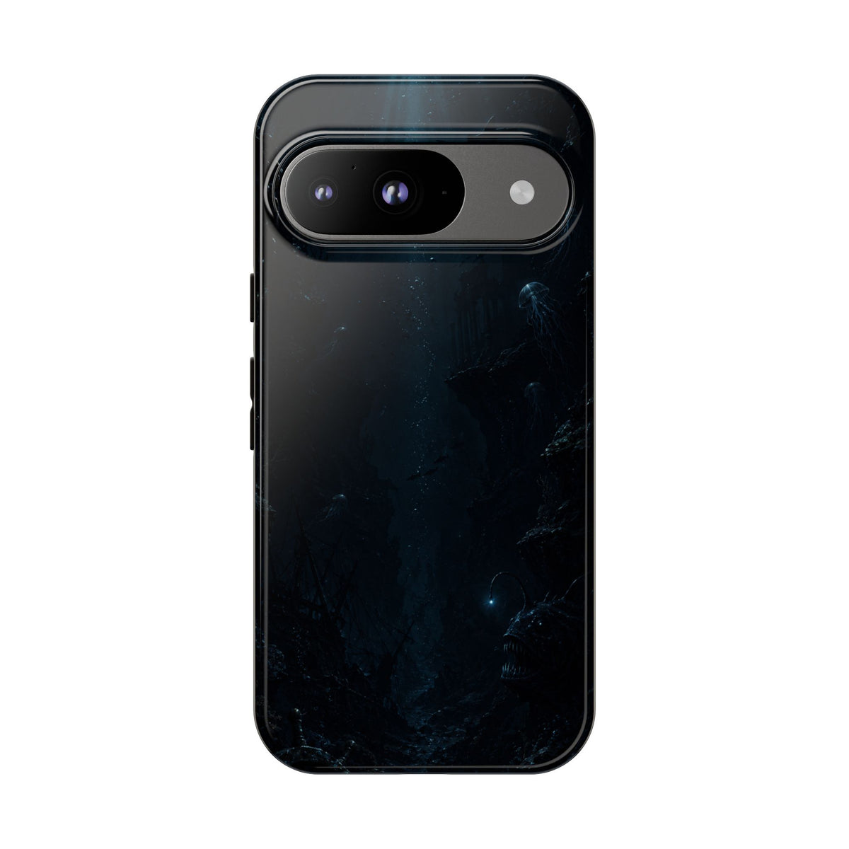 Dark Sea Trench Tough Phone Case — Protective Stylish iPhone Cover