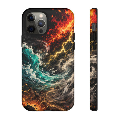Elemental Cosmic Storm Tough Phone Case — Protective Case